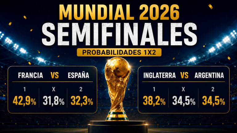 Análisis de probabilidades de semifinales del Mundial 2026