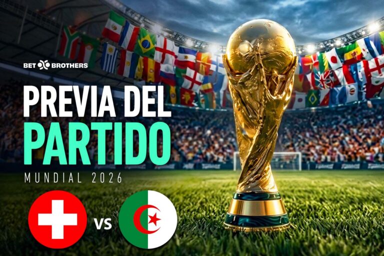 Enfrentamiento de dieciseisavos de final entre Suiza y Argelia.