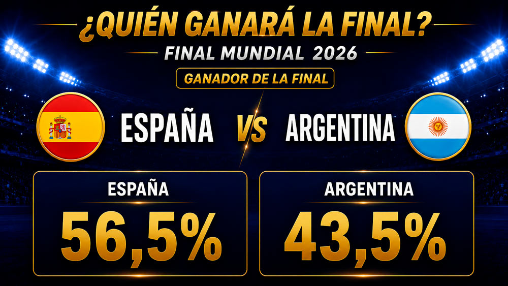 Qué selección ganará la final del Mundial 2026
