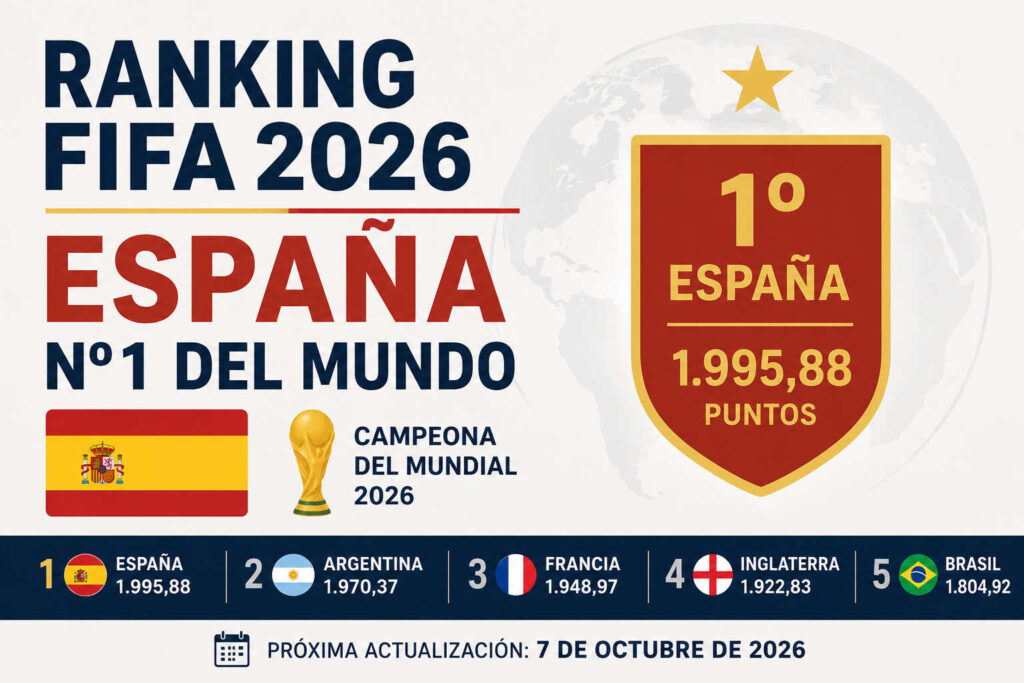 Ranking FIFA tras el Mundial