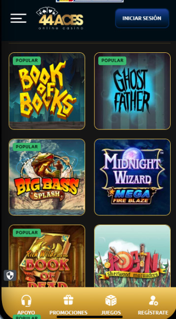 Casino Slots 44Aces España