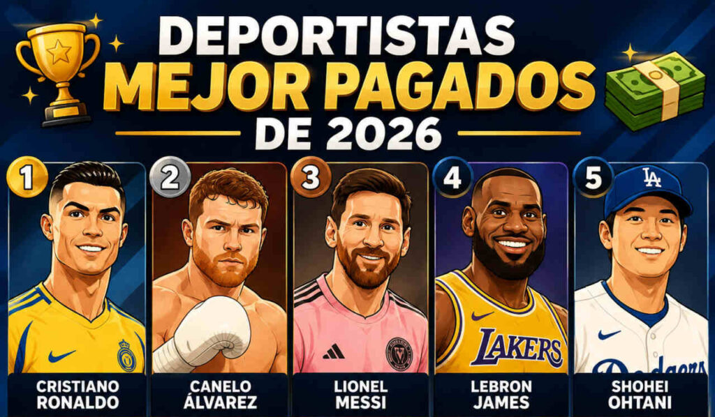 Deportistas mejor pagados 2026