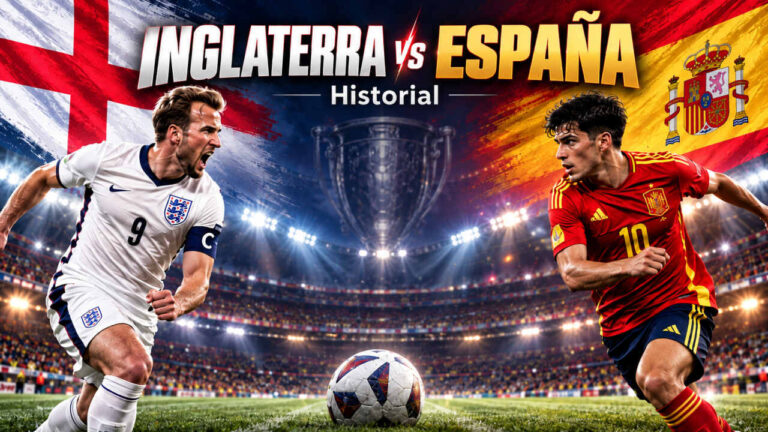 Inglaterra vs España: Historial
