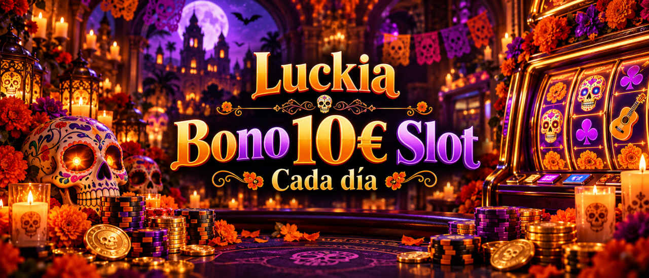 Bono de 10€ slot de halloween en Luckia