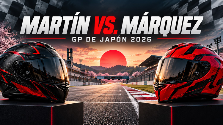 Martín vs Márquez GP de Japón 2026