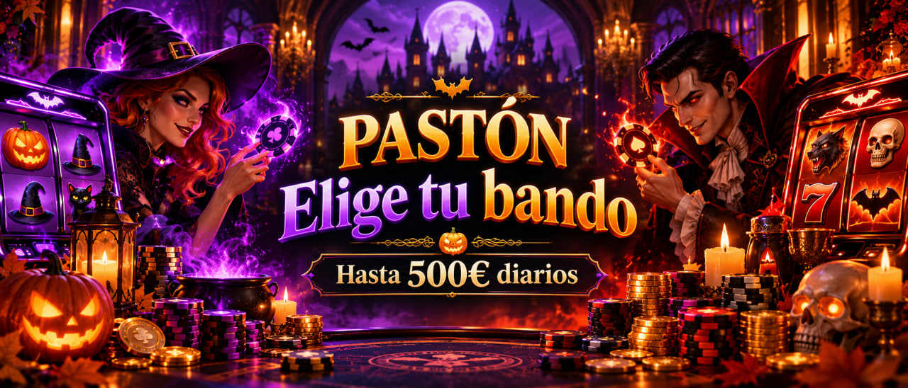Promo de Halloween 'Elige tu bando' en Pastón