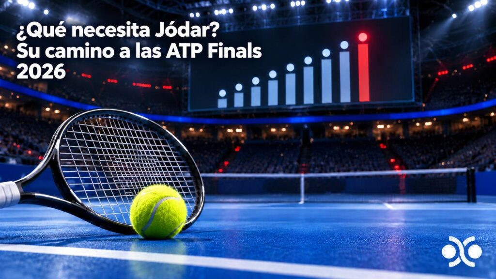 Qué necesita Rafa Jódar para clasificarse para las ATP Finals 2026
