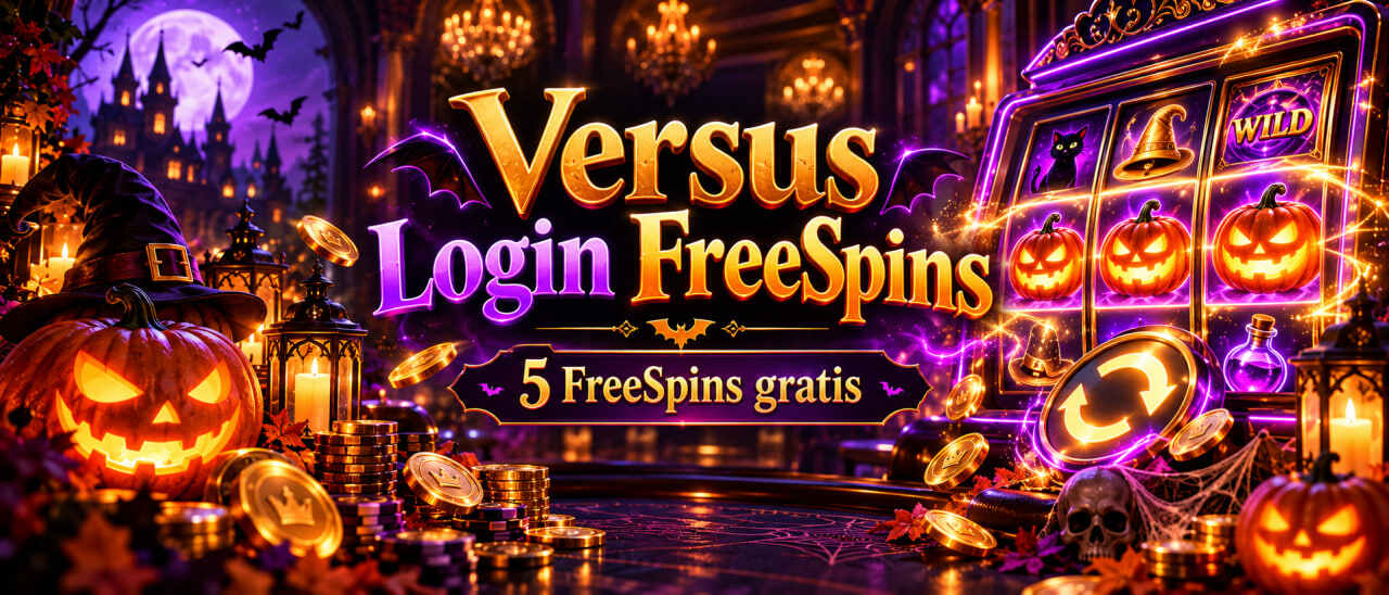 Login Freespins por Halloween en VERSUS